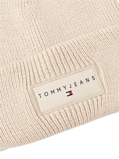 Cappello in maglia di cotone beige Tommy Jeans | AM0AM13666ACG